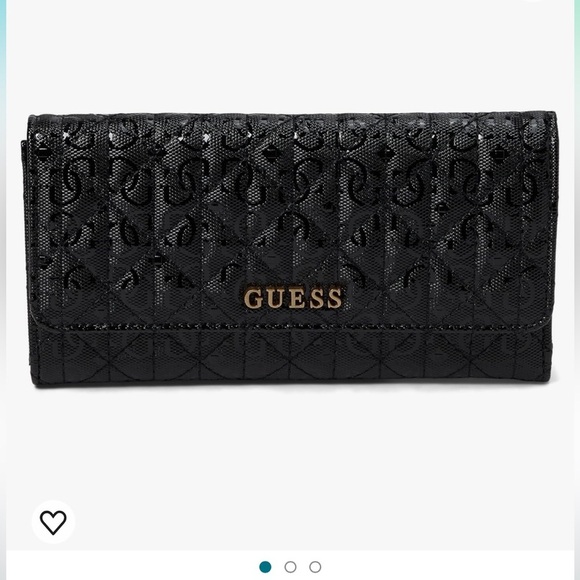 🖤🖤NWT-Guess Jania Quilted Small Girlfriend Satchel and matching Aveta wallet🖤 - Picture 9 of 15